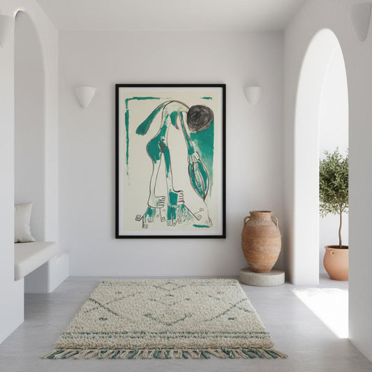 Poster Femme Graine - Détail collection Métamorphose par Vivi Méduse"