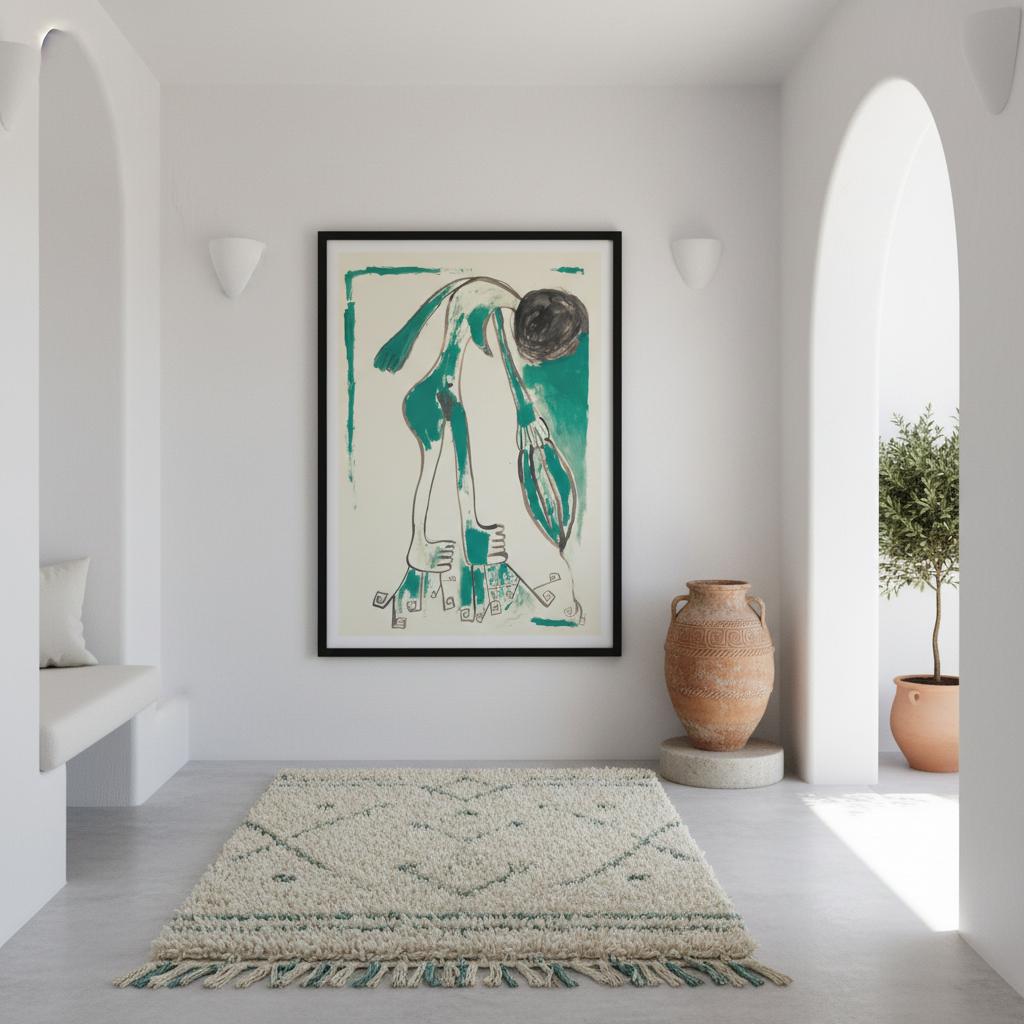 Poster Femme Graine - Détail collection Métamorphose par Vivi Méduse"